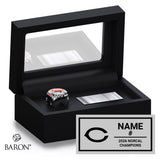 Half Moon Bay Football 2026 Championship Black Standard Window Ring Box