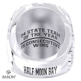 Half Moon Bay Football 2026 Championship Ring - Design 3.3