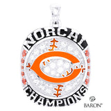 Half Moon Bay Football 2026 Championship Ring Top Pendant - Design 3.4