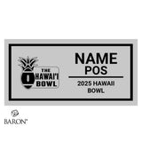 Hawaii Bowl Officials 2025 Championship Black Window Ring Box