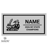Hilton Central High School Cheer 2026 Championship Black Window Ring Box