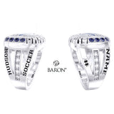 Hudson High School Girls Soccer 2026 Championship Ring - Design 1.3