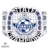 Hudson High School Girls Soccer 2026 Championship Ring - Design 1.3