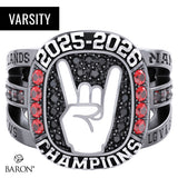 Hunterdon Central Cheer 2026 Varsity Championship Ring - Design 2.5
