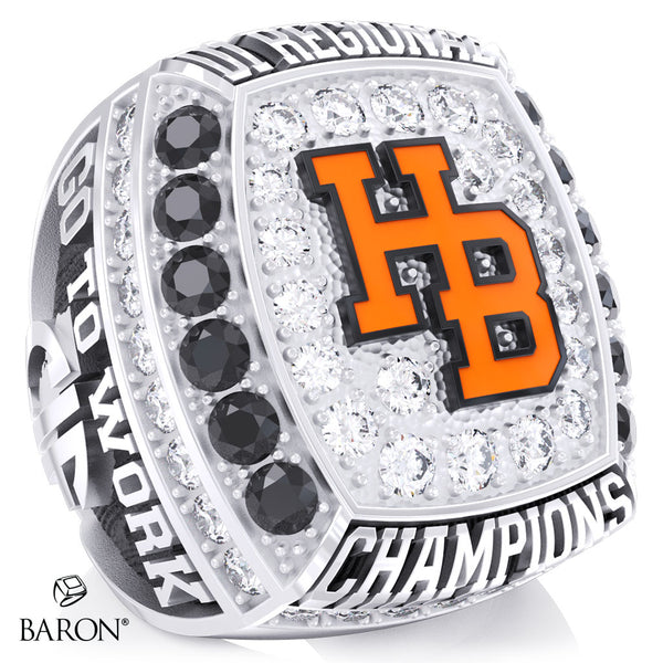 Huntington Beach High School Baseball 2026 Championship Ring - Design 1.1