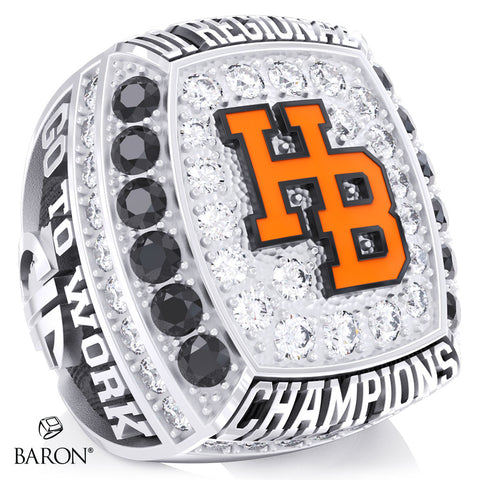 Huntington Beach High School Baseball 2026 Championship Ring - Design 1.1