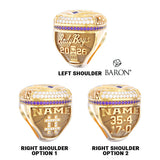 Indianola High School Baseball 2026 Championship Ring - Design 3.10