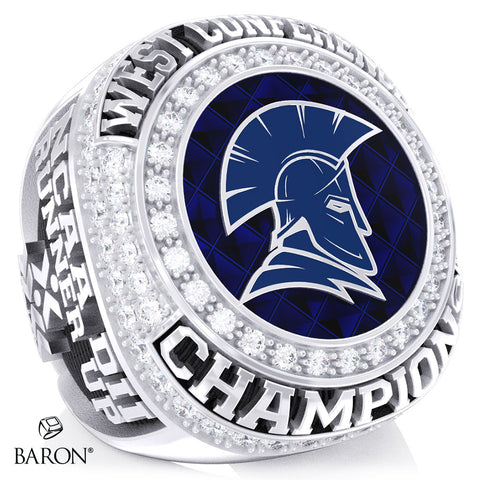 Jessup University Stunt Cheer 2026 Championship Ring - Design 2.6