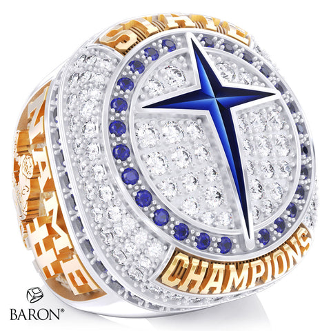 Jesuit Dallas Rangers Lacrosse 2026 Championship Ring - Design 2.2