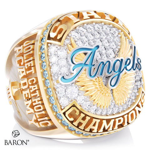 Joliet Catholic Academy Dance 2026 Championship Ring - Design 2.11