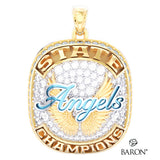 Joliet Catholic Academy Dance 2026 Championship Ring Top Pendant - Design 2.12