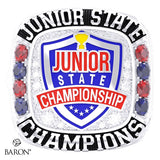 Junior State Championship Cheer 2026 Championship Ring - Design 1.1