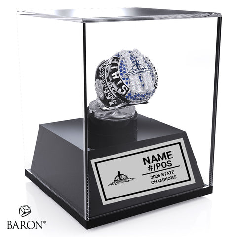 Kamehameha School-Maui Campus Football 2025 Championship Display Case