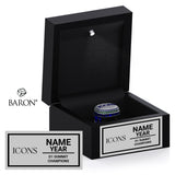LA All Stars Icons Cheer Championship Black LED Ring Box