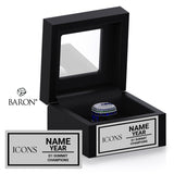 LA All Stars Icons Cheer Championship Black Window Ring Box