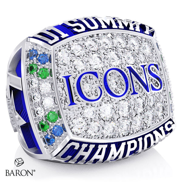 LA All Stars Icons Cheer 2025 Championship Ring - Design 1.3