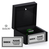 LA Cheerz Shock 2026 Championship Black LED Ring Box
