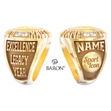 LGBTQ Sports Hall of Fame Ring - Design 1.4