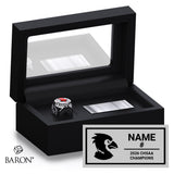 La Salle Academy Baseball 2026 Championship Black Standard Window Ring Box