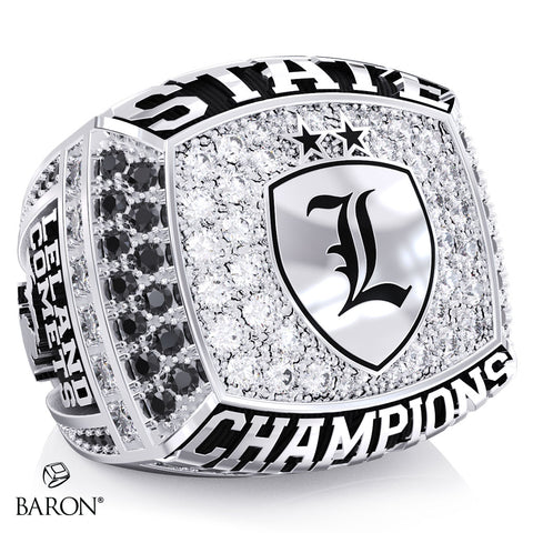Leland Public School Soccer 2025 Championship Ring - Design 2.5