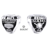 Lindsey Wilson College Softball 2026 Championship Ring - Design 1.2