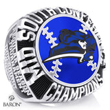Lindsey Wilson College Softball 2026 Championship Ring - Design 1.2