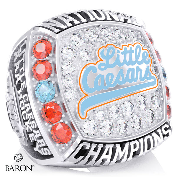 Little Caesars Boys Hockey 1993 Championship Ring - Design 1.3