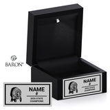Little River High School Girls Basketball 2026 Championship Black LED Ring Box