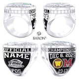 MAC Championship Officials 2025 Championship Ring - Design 2.2