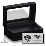 MAC Championship Officials 2025 Championship Black Standard Window Ring Box