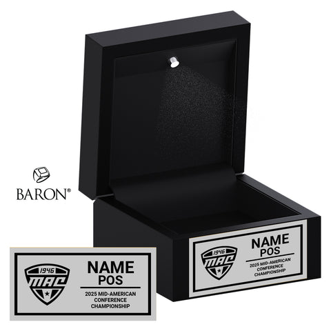 MAC Championship Officials 2025 Championship Black LED Ring Box