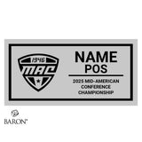 MAC Championship Officials 2025 Championship Black Standard Window Ring Box