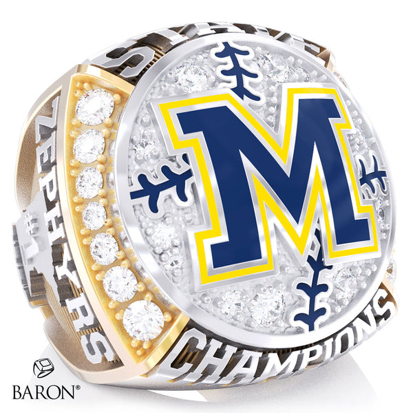 Mahtomedi Zephyrs Baseball 2026 Championship Ring - Design 3.2