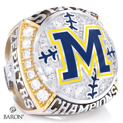 Mahtomedi Zephyrs Baseball 2026 Championship Ring - Design 3.2