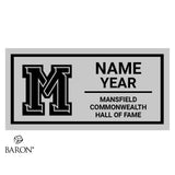 Mansfield Commonwealth University Hall of Fame Black Standard Window Ring Box