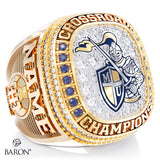 Marian University Women's Soccer 2025 Championship Ring - Design 4.3