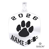 Marin Catholic High School Girls Soccer 2026 Championship Ring Top Pendant - Design 1.4
