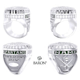 Michigan State University Men's Hockey Family and Friends 2026 Championship Ring - Design 2.5