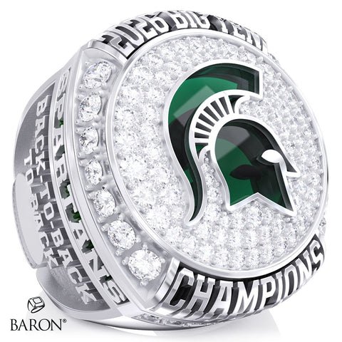 Michigan State University Men's Hockey Family and Friends 2026 Championship Ring - Design 2.5