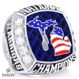 Michigan Warriors Hockey 2026 Championship Ring - Design 1.4