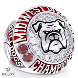 Minnesota Bulldogs Basketball 2025 Championship Ring - Design 1.2