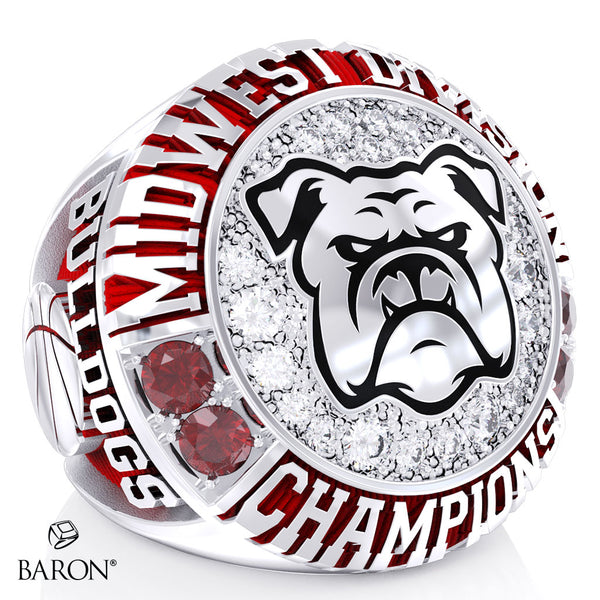 Minnesota Bulldogs Basketball 2025 Championship Ring - Design 1.2