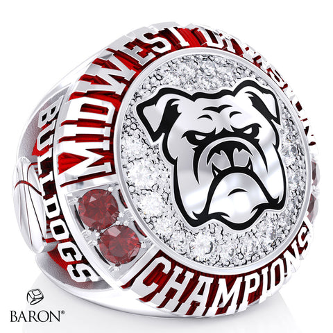 Minnesota Bulldogs Basketball 2025 Championship Ring - Design 1.2