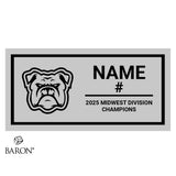 Minnesota Bulldogs Basketball 2025 Championship Black Standard Window Ring Box