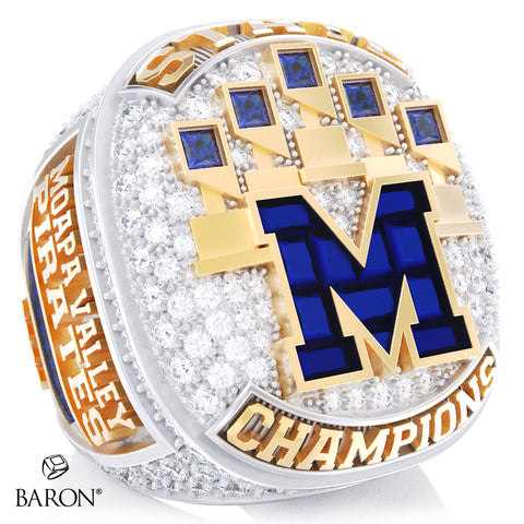 Moapa Valley High School Boys Track & Field 2026 Championship Ring - Design 2.5