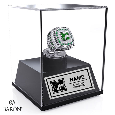 Monadnock Cheer 2026 Championship Display Case