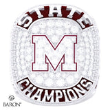 Morgan High School Boys Volleyball 2026 Championship Ring - Design 1.4