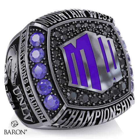 Mountain West Championship Game Officials Football 2025 Championship Ring - Design 1.5