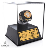 Myrtle Beach Bowl Officials 2026 Championship Display Case