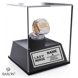 Northeastern Oklahoma A&M College Women's Basketball 2026 Championship Display Case
